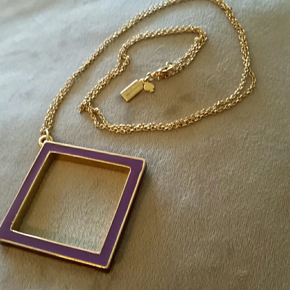 Long Geometric Necklace - Kate Spade New York